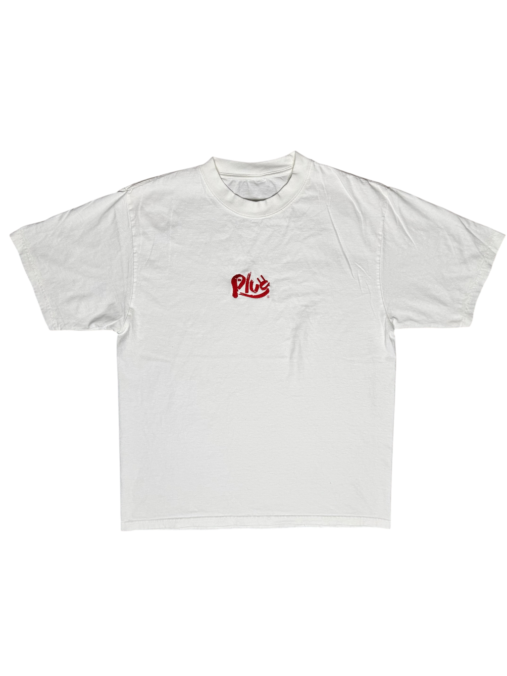 Red Logo “The Plug” T-Shirt